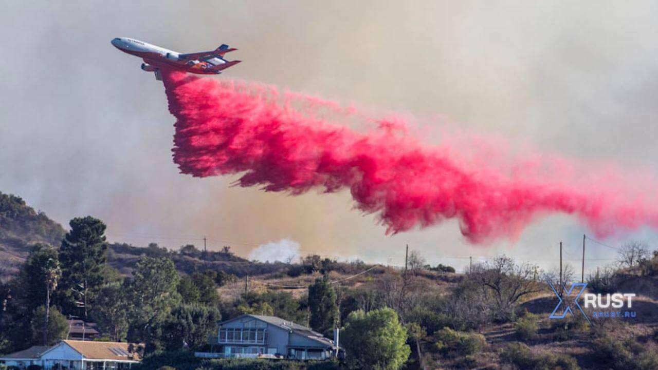 Лос-Анджелес превратился в город барби: розовый дым над мегаполисом Лос-Анджелес превратился в город барби: розовый дым над мегаполисом